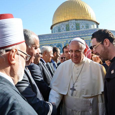 Franciscus 2014 in Israel